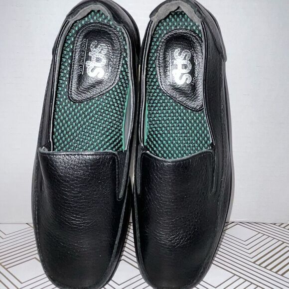 SAS Men’s Size‎ 8.5 Weekend Slip On Comfort Loafers Black Leather Casual Shoes main image 8
